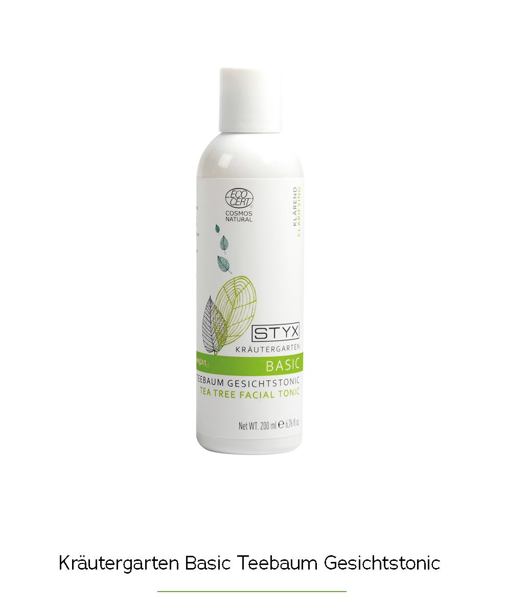 Kr&auml;utergarten Basic Teebaum Gesichtstonic, STYX Naturcosmetic